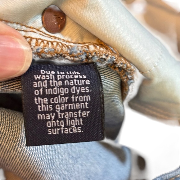 EUC Madewell Women’s High-rise Demi-Boot Distressed Crop Jeans – Sz 26 - Picture 13 of 16